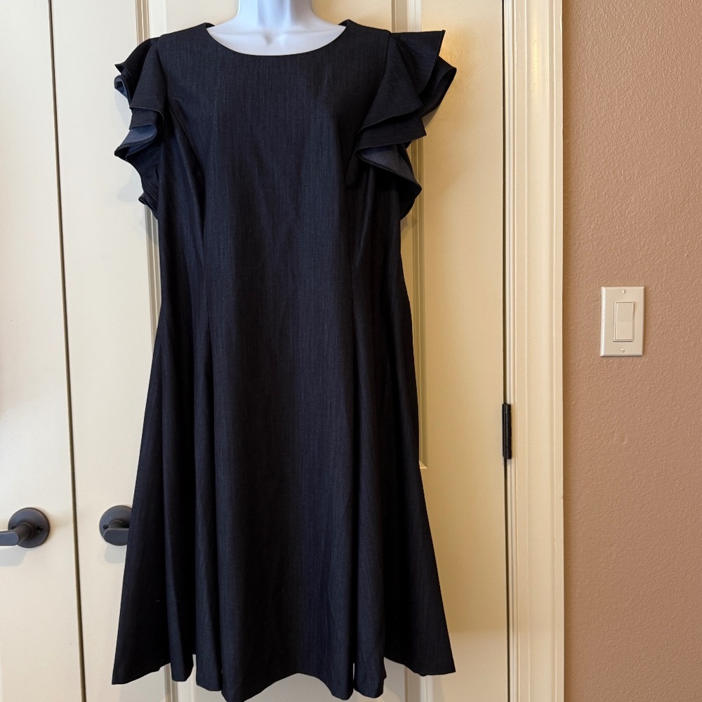 Chaps Dark Denim Dress size 16